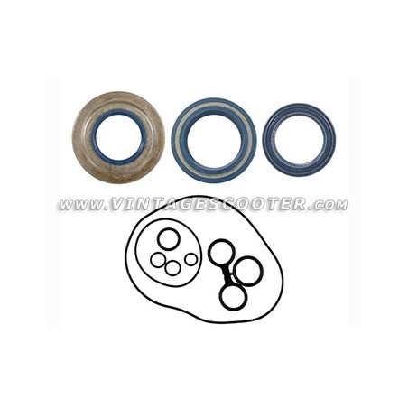 Kit joint spys Vespa 125-200 PX Disc Corteco Blue + Toriques